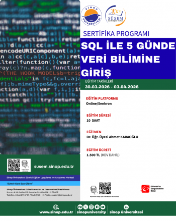 SQL İle 5 Günde Veri Bilimine Giriş