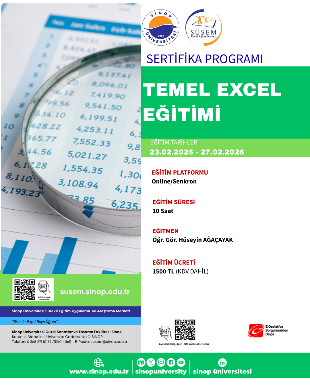 Temel Excel Eğitimi