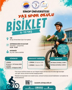 sinop bisiklet yaz kursu
