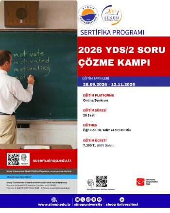 2026-YDS/2 Soru Çözme Kampı